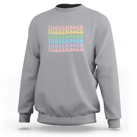 3rd Birthday Sweatshirt Toddler Threenager 3 Years Old Birthday Outfit