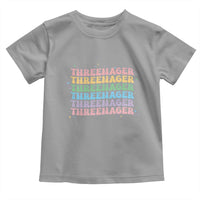 3rd Birthday Toddler T Shirt Toddler Threenager 3 Years Old Birthday Outfit