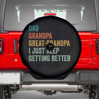 Funny Dad Great Grandpa Spare Tire Cover Retro Fathers Day