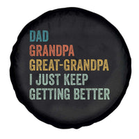Funny Dad Great Grandpa Spare Tire Cover Retro Fathers Day