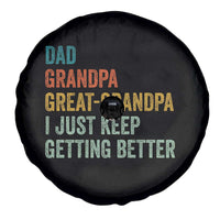 Funny Dad Great Grandpa Spare Tire Cover Retro Fathers Day