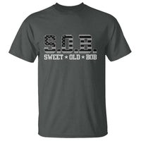 Funny Bob T Shirt Fathers Day Dad Sweet Old Bob Retro USA Flag - Wonder Print Shop