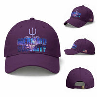 Mermaid Security Baseball Cap Funny Mermaid Family Squad