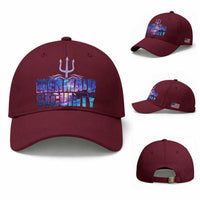 Mermaid Security Baseball Cap Funny Mermaid Family Squad