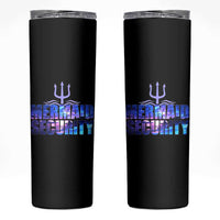 Mermaid Security Skinny Tumbler Funny Mermaid Family Squad
