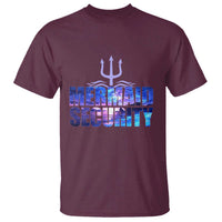Mermaid Security T Shirt Funny Mermaid Family Squad