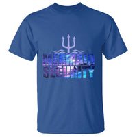 Mermaid Security T Shirt Funny Mermaid Family Squad