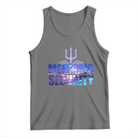 Mermaid Security Tank Top Funny Mermaid Family Squad