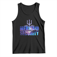Mermaid Security Tank Top Funny Mermaid Family Squad