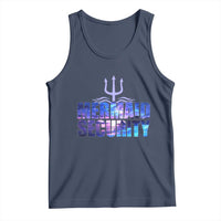Mermaid Security Tank Top Funny Mermaid Family Squad