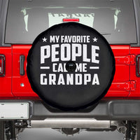 Funny Grandpa Spare Tire Cover My Favorite People Call Me Grandpa - Wonder Print Shop