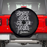 Funny Sneaker Fan Spare Tire Cover Sneakers Collecting Just One More Pair I Swear