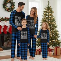 You Can't Tell Me What To Do You're Not My Granddaughter Plaid Pajama Set Funny Grandpa Fathers Day - Wonder Print Shop