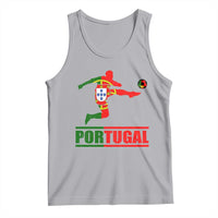 Portugal Soccer Tank Top Portuguese Flag Futebol Football Player - Wonder Print Shop