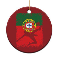Portugal Soccer Christmas Ornament Portuguese Flag Futebol Football Fan - Wonder Print Shop