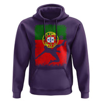 Portugal Soccer Hoodie Portuguese Flag Futebol Football Fan - Wonder Print Shop