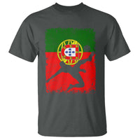 Portugal Soccer T Shirt Portuguese Flag Futebol Football Fan - Wonder Print Shop