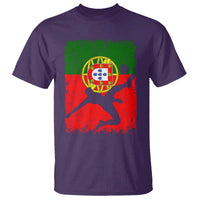 Portugal Soccer T Shirt Portuguese Flag Futebol Football Fan - Wonder Print Shop
