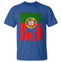 Portugal Soccer T Shirt Portuguese Flag Futebol Football Fan - Wonder Print Shop