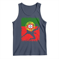 Portugal Soccer Tank Top Portuguese Flag Futebol Football Fan - Wonder Print Shop