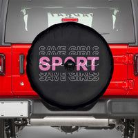 Save Girls Sports Spare Tire Cover Feminist Body Positivity Inclusive Equality - Wonder Print Shop