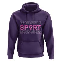 Save Girls Sports Hoodie Feminist Body Positivity Inclusive Equality - Wonder Print Shop