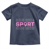 Save Girls Sports Toddler T Shirt Feminist Body Positivity Inclusive Equality - Wonder Print Shop
