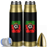 Portugal Soccer Bullet Tumbler Portuguese Flag Soccer Ball Futebol - Wonder Print Shop