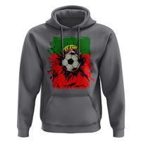 Portugal Soccer Hoodie Portuguese Flag Soccer Ball Futebol - Wonder Print Shop