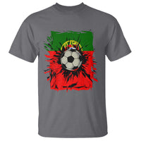 Portugal Soccer T Shirt Portuguese Flag Soccer Ball Futebol - Wonder Print Shop
