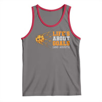 Funny Soccer Tank Top Life Is About Goals And Assists Youth Soccer - Wonder Print Shop