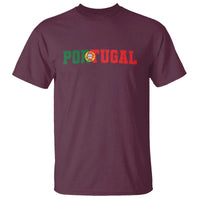 Vintage Portugal T Shirt Classic Portuguese Flag Retro Varsity Futebol - Wonder Print Shop