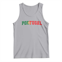 Vintage Portugal Tank Top Classic Portuguese Flag Retro Varsity Futebol - Wonder Print Shop