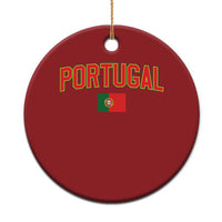 Portugal Christmas Ornament Portuguese Flag Futebol Fan - Wonder Print Shop