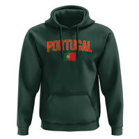 Portugal Hoodie Portuguese Flag Futebol Fan - Wonder Print Shop