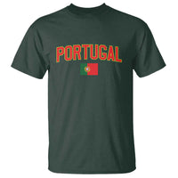 Portugal T Shirt Portuguese Flag Futebol Fan - Wonder Print Shop