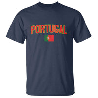 Portugal T Shirt Portuguese Flag Futebol Fan - Wonder Print Shop