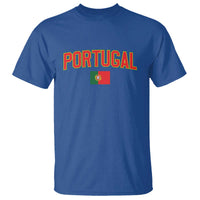 Portugal T Shirt Portuguese Flag Futebol Fan - Wonder Print Shop