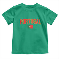 Portugal Toddler T Shirt Portuguese Flag Futebol Fan - Wonder Print Shop