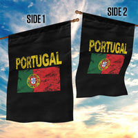 Portugal Flag Garden Flag Retro Vintage Portuguese Flags Futebol - Wonder Print Shop