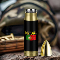 Portugal Flag Bullet Tumbler Retro Vintage Portuguese Flags Futebol - Wonder Print Shop