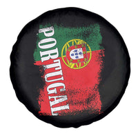 Portugal Flag Spare Tire Cover Retro Vintage Futebol Portuguese Flags - Wonder Print Shop
