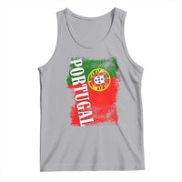 Portugal Flag Tank Top Retro Vintage Futebol Portuguese Flags - Wonder Print Shop