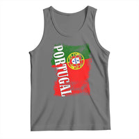 Portugal Flag Tank Top Retro Vintage Futebol Portuguese Flags - Wonder Print Shop