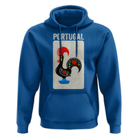 Portuguese Rooster Hoodie Galo de Barcelos Portugal Roots Pride Heritage Gift - Wonder Print Shop