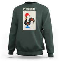 Portuguese Rooster Sweatshirt Galo de Barcelos Portugal Roots Pride Heritage Gift - Wonder Print Shop