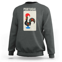 Portuguese Rooster Sweatshirt Galo de Barcelos Portugal Roots Pride Heritage Gift - Wonder Print Shop