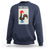Portuguese Rooster Sweatshirt Galo de Barcelos Portugal Roots Pride Heritage Gift - Wonder Print Shop