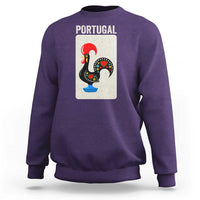 Portuguese Rooster Sweatshirt Galo de Barcelos Portugal Roots Pride Heritage Gift - Wonder Print Shop