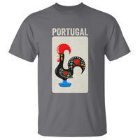 Portuguese Rooster T Shirt Galo de Barcelos Portugal Roots Pride Heritage Gift - Wonder Print Shop